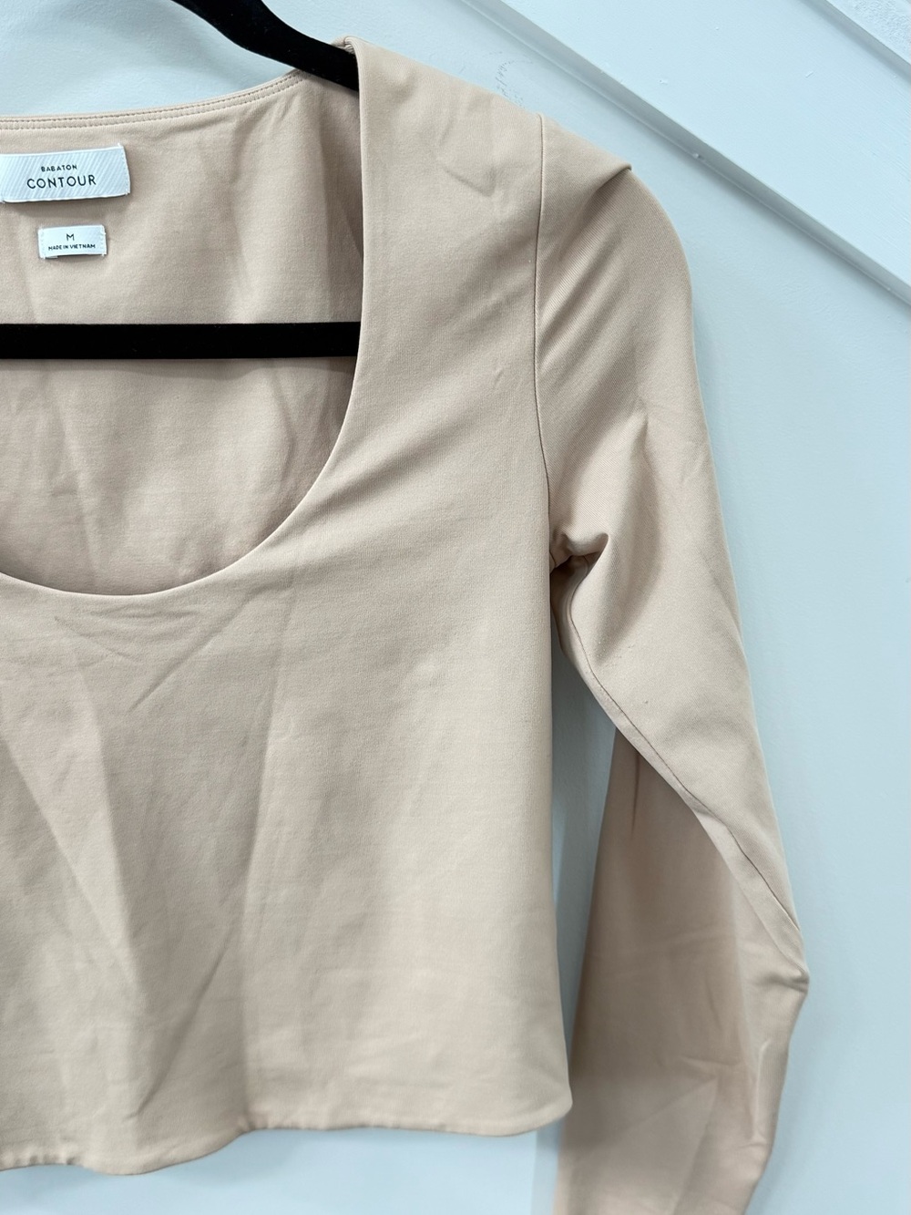 Babaton Contour Scoop Neck Tank - Light Beige - Picture 3 of 5